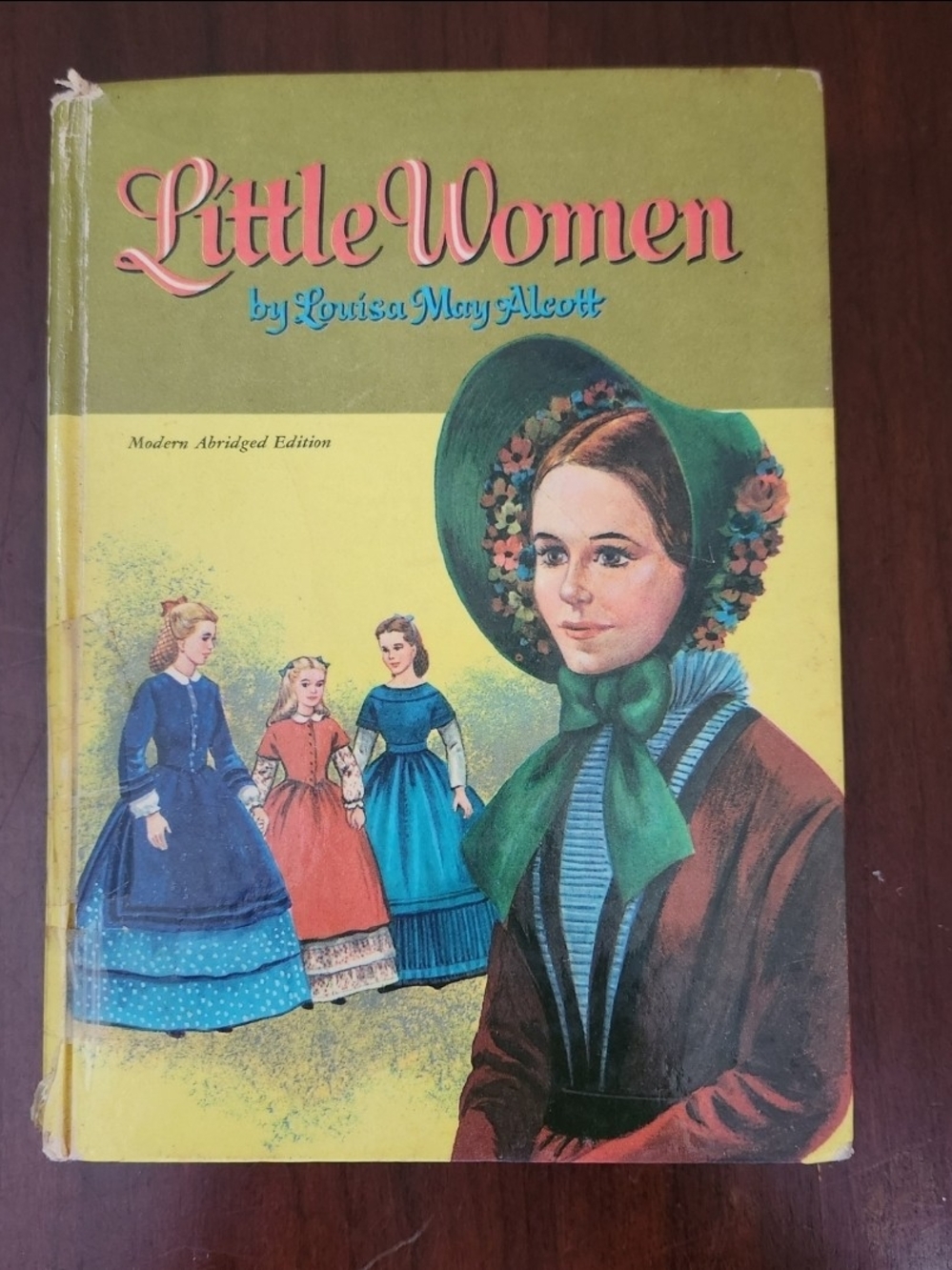 Vintage 1965 Little Woman by Louisa May Alcott Hardcover Book Modern Abridged